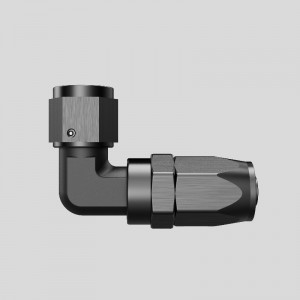 Racing Factory Hight Performance Forged Một ống kết thúc 90 độ