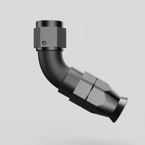 Bộ điều hợp phụ kiện kết thúc ống PTFE 60 độ